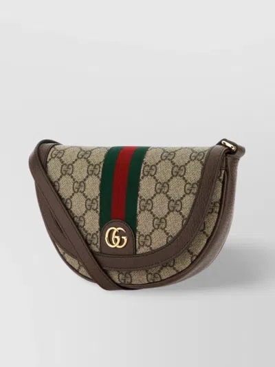 Gucci Gg Supreme Fabric Mini Ophidia Shoulder Bag
