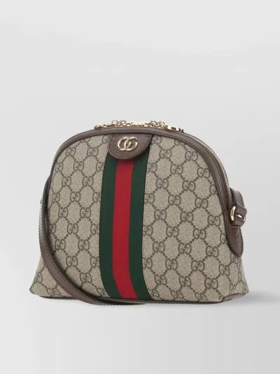 Gucci Gg Supreme Fabric Ophidia Crossbody Bag In Multicolor