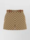 Shop Gucci Gg Supreme Fabric Shorts