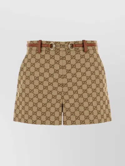 GUCCI GG SUPREME FABRIC SHORTS