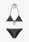 Gucci Gg Supreme Halterneck Bikini