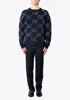 Gucci Sweater With Gg Intarsia