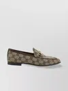 Gucci Gg Supreme Jacquard Loafers In Multi