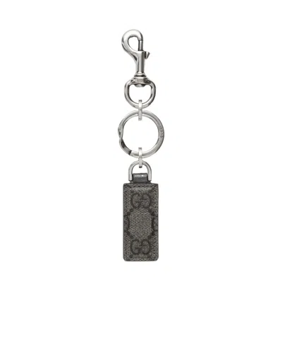 GUCCI GUCCI OPHIDIA GG SUPREME KEYCHAIN