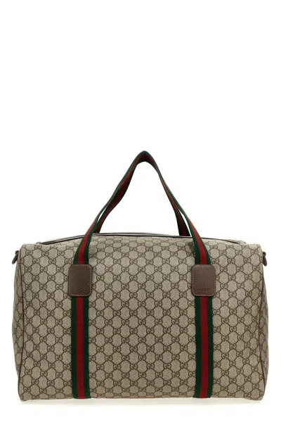 Gucci 'gg Supreme' Large Travel Bag