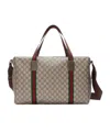 Gucci Logo Duffle Bag In Green
