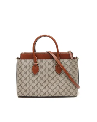 Gucci Gg Supreme Linea Bag In Multi