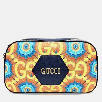 Pre-owned Gucci Gg Supreme Messenger Bag In Multicolor