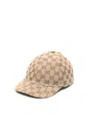 Gucci Riginal Gg Fabric Baseball Hat Kids In Transparent