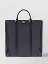 Gucci Gg Supreme Monogram Top Handle Tote Bag In Gray