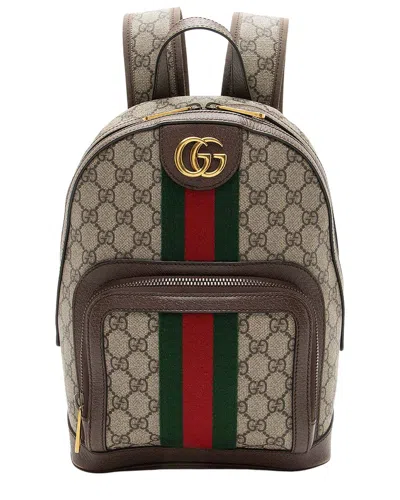 Gucci Gg Supreme Ophidia Small Backpack (authentic Pre-loved)