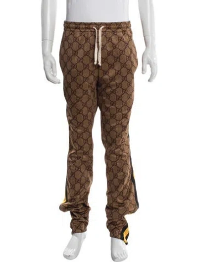 Pre-owned Gucci Gg Supreme Pants W/ Tags In Brown