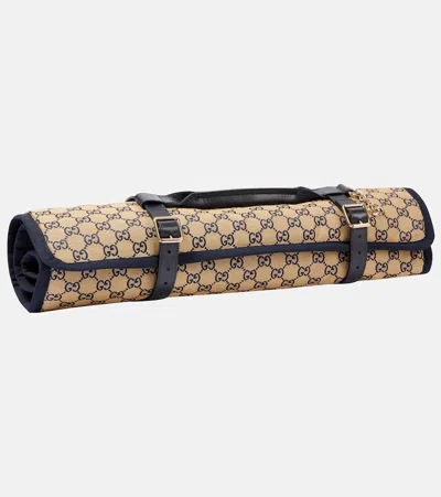 Gucci Gg Supreme Portable Pet Bed