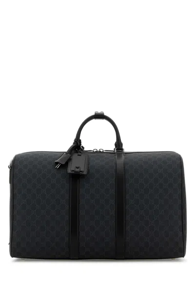 Gucci Gg Supreme Fabric Travel Bag 1042 Borse Da Viaggio In Blue