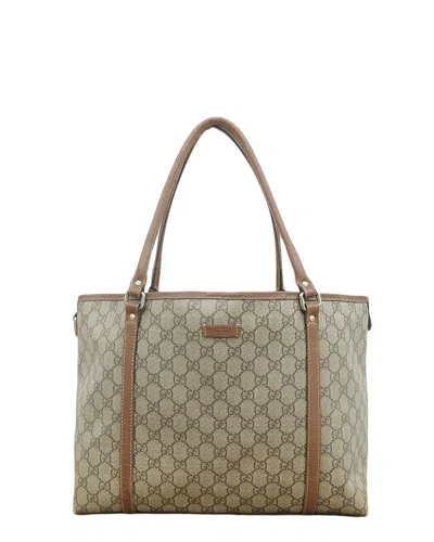 Gucci Gg Supreme Shoulder Tote (authentic Pre-loved)