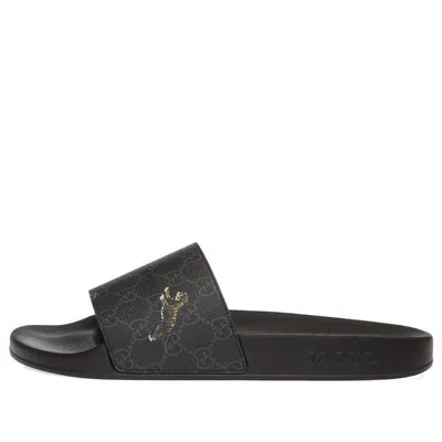 Gucci Gg Supreme Slide 'tiger'