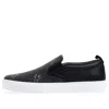 Gucci Gg Supreme Slip-on 'tigers' In Black
