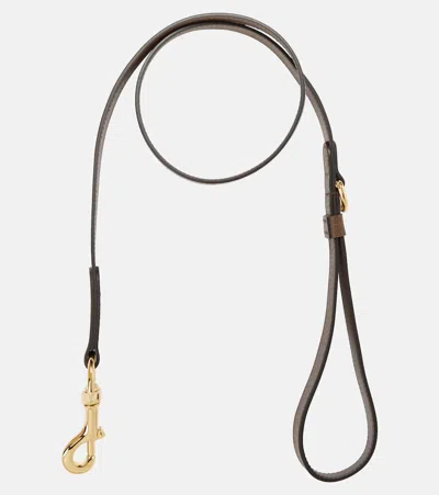 Gucci Gg Supreme S/m Faux Leather Dog Leash