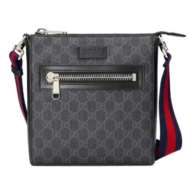 Gucci Gg Supreme Small Messenger Bag 'black'