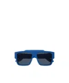 Gucci Eyewear Rectangular Frame Sunglasses In Blue