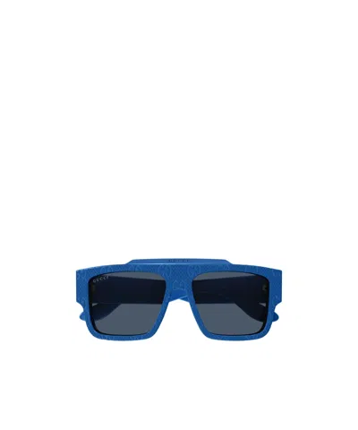 GUCCI GUCCI EYEWEAR RECTANGULAR FRAME SUNGLASSES