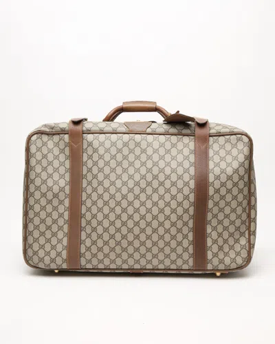 Gucci Gg Supreme Suitcase