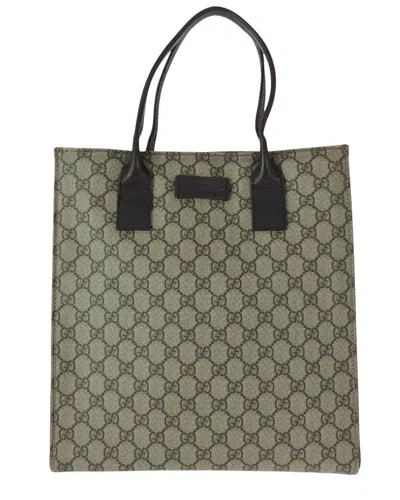 Pre-owned Gucci Gg Supreme Tote (authentic Pre-loved)