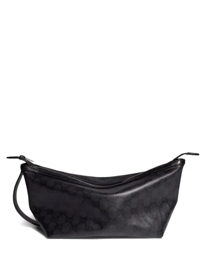 Gucci Gg Supreme Tote Bag In Black