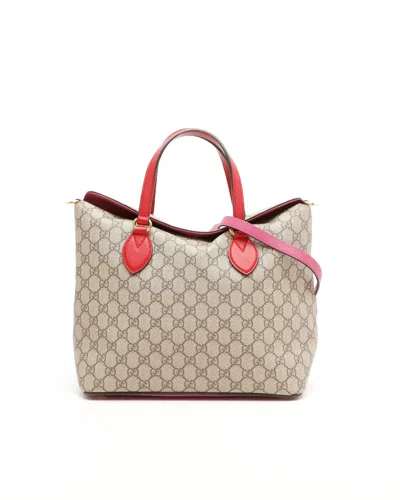 Gucci Gg Supreme Tote Bag In Multi