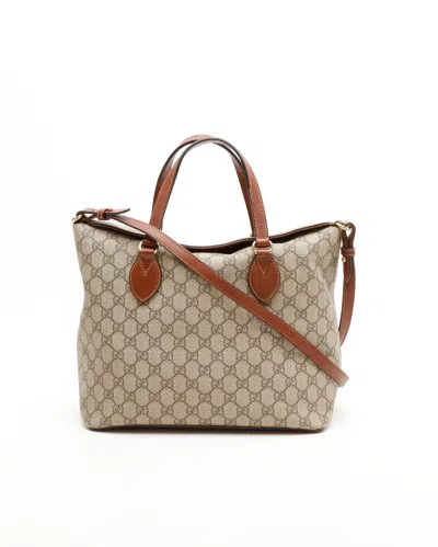 Gucci Gg Supreme Tote Bag In Multi