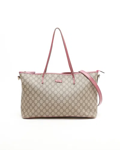 Gucci Gg Supreme Tote Bag In Multi