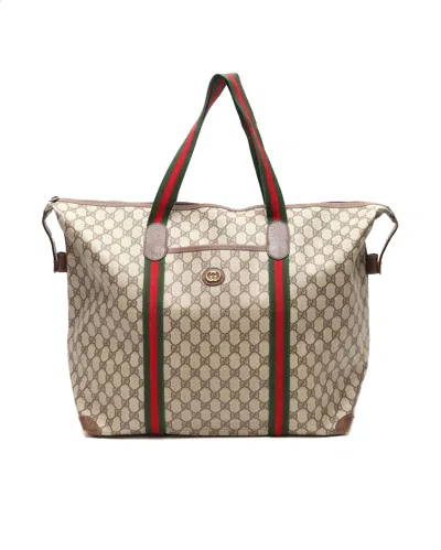 Gucci Gg Supreme Tote Bag In Multi