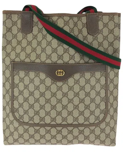 Gucci Gg Supreme Tote Shoulder Bag (authentic Pre-loved)