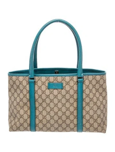 Pre-owned Gucci Gg Supreme Tote Vintage