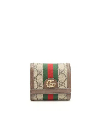 Gucci Gg Supreme Wallet In Multi