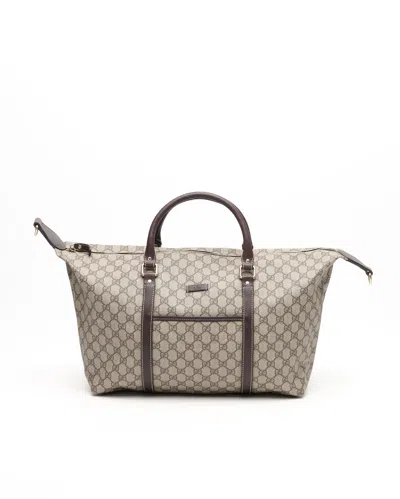 Gucci Gg Supreme Weekend Bag