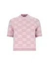 Gucci 'gg' Sweater In Pink