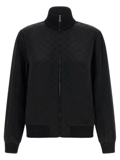 Gucci Women Gg Sweatshirt In Black