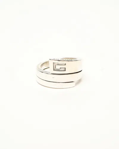 Gucci Gg Swirl Silver Ring