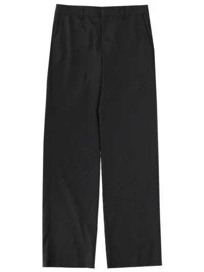 Gucci Gg Tailoring Pants In Black