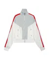 Gucci Felpa In Jersey Multicolor Donna In White