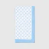 Gucci Gg Terrycloth Beach Blanket In White