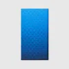 Gucci Gg Terrycloth Beach Towel In Blue
