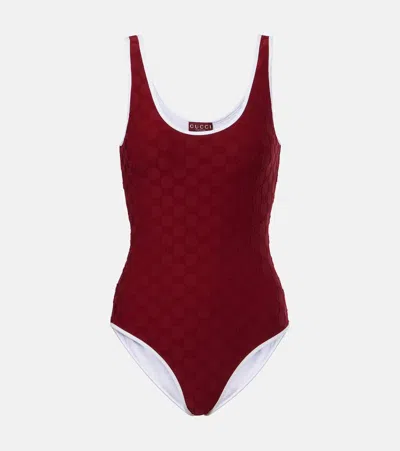 GUCCI GG TERRYCLOTH JERSEY SWIMSUIT
