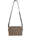 Gucci Small Gg Canvas Shoulder Bag In Neutral