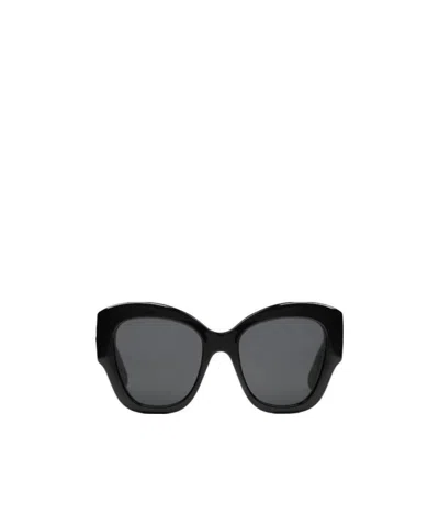 Gucci Gg Tinted Cat-eye Sunglasses In Black