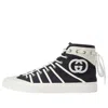 Gucci Gg Tortuga High Sneakers 'black White'