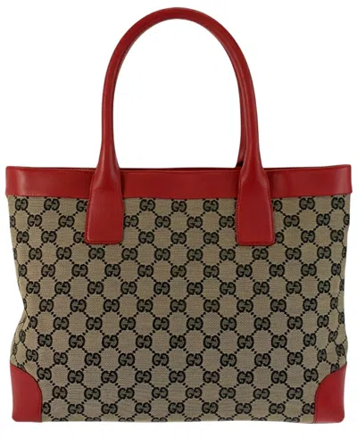 Pre-owned Gucci Gg Tote (authentic Pre-loved)