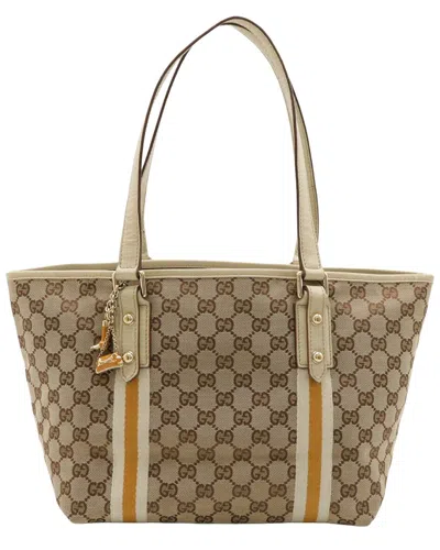 Gucci Gg Tote Bag (authentic Pre-loved) In Multi