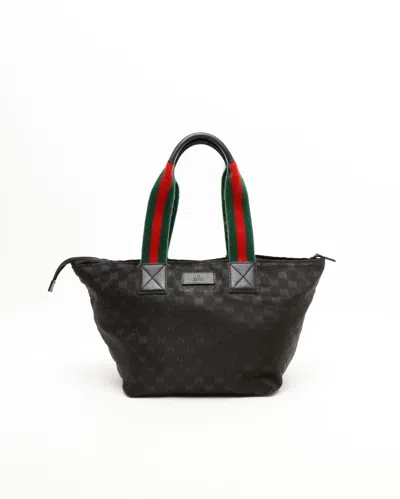Gucci Gg Tote Bag In Black